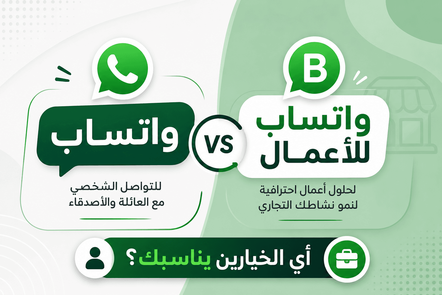 مقارنة بين واتساب وواتساب للأعمال: أي الخيارين يناسبك؟